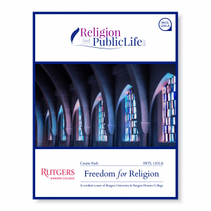 INST 1203 Course Pack A. Blasphemy, Defamation, and Apostasy Laws